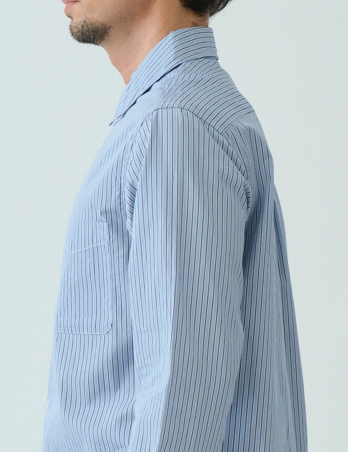 THOMAS MAISONストライプレギュラーカラーシャツ