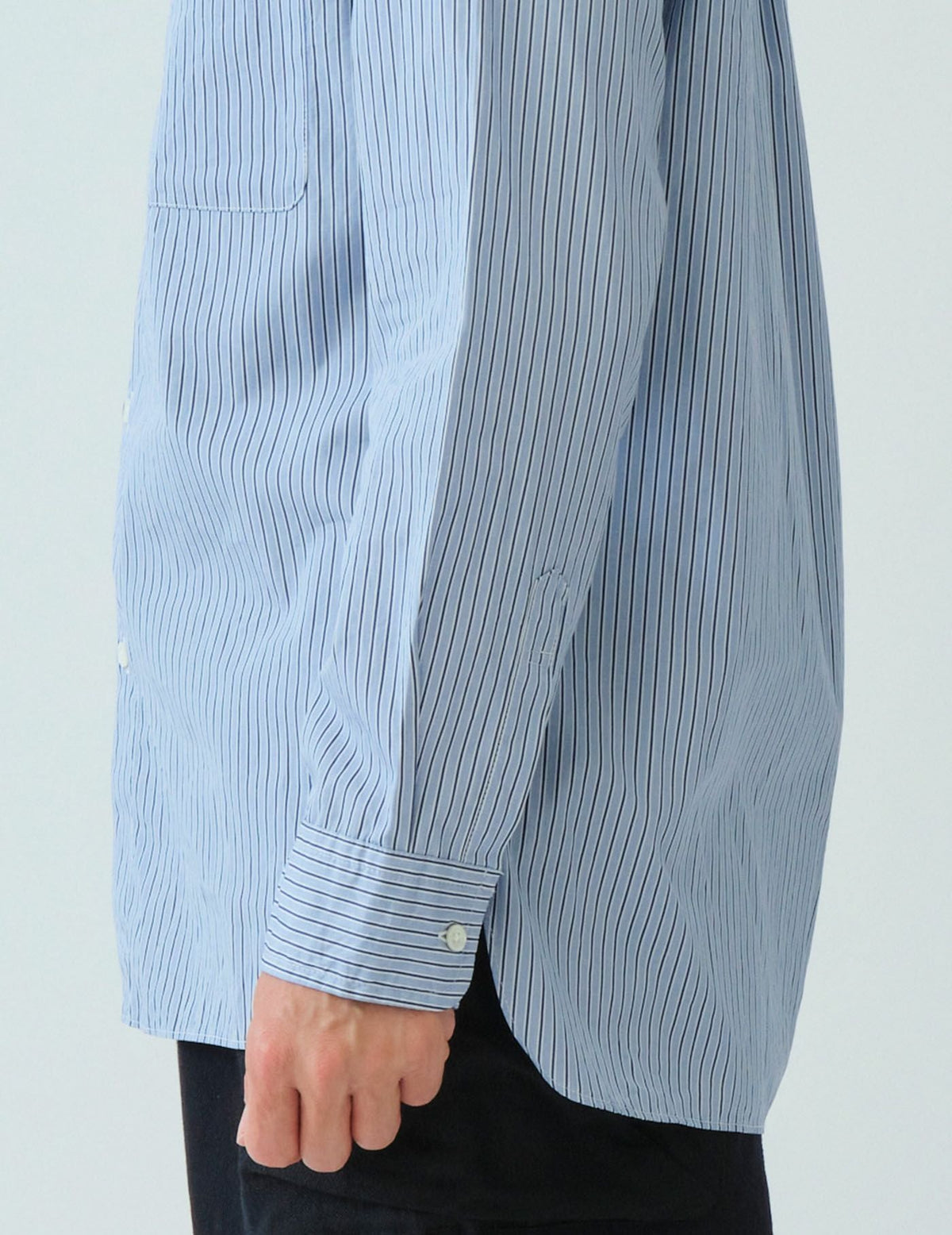 THOMAS MAISONストライプレギュラーカラーシャツ