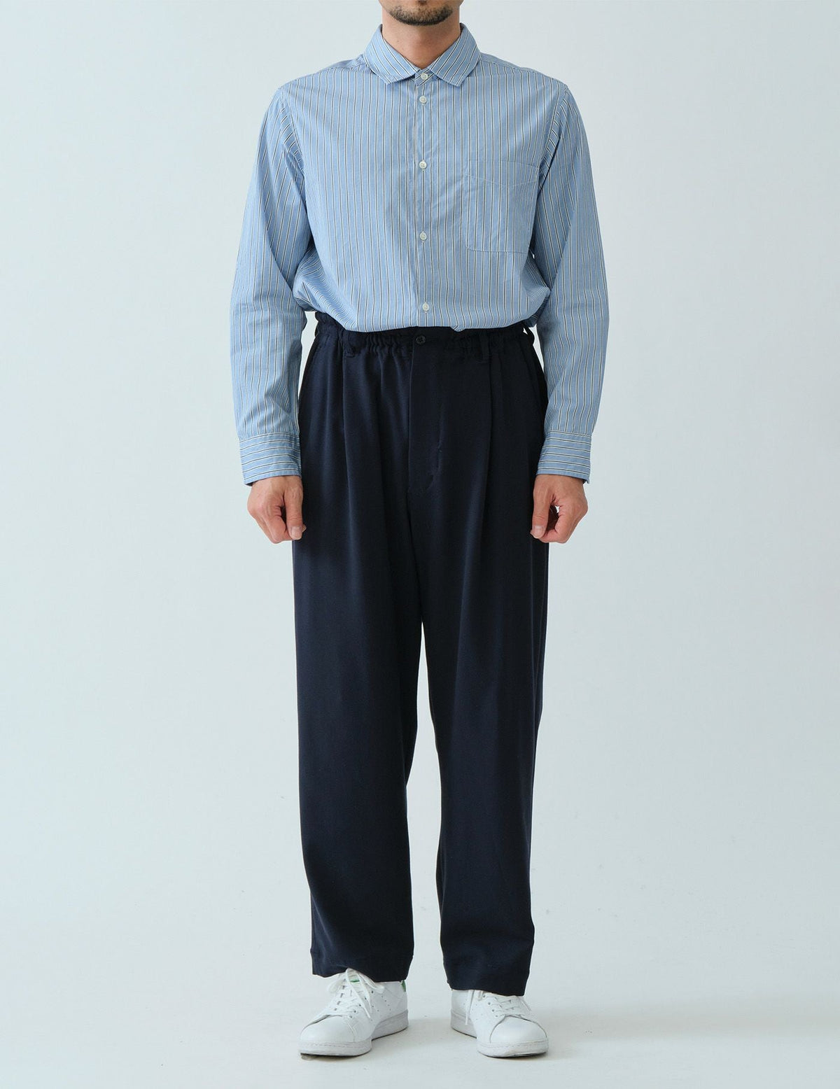 THOMAS MAISONストライプレギュラーカラーシャツ