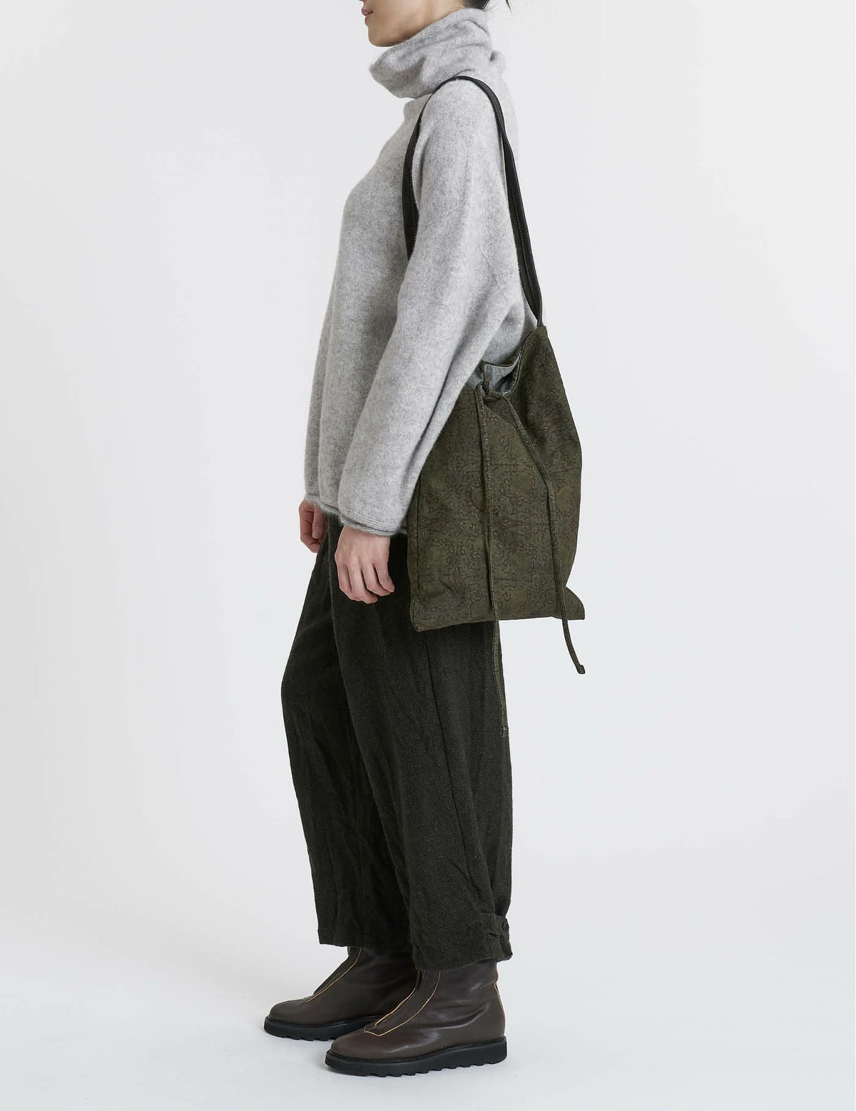 WILLOW BOUGHS/PIMPERNEL 製品染ワンショルダーバッグ