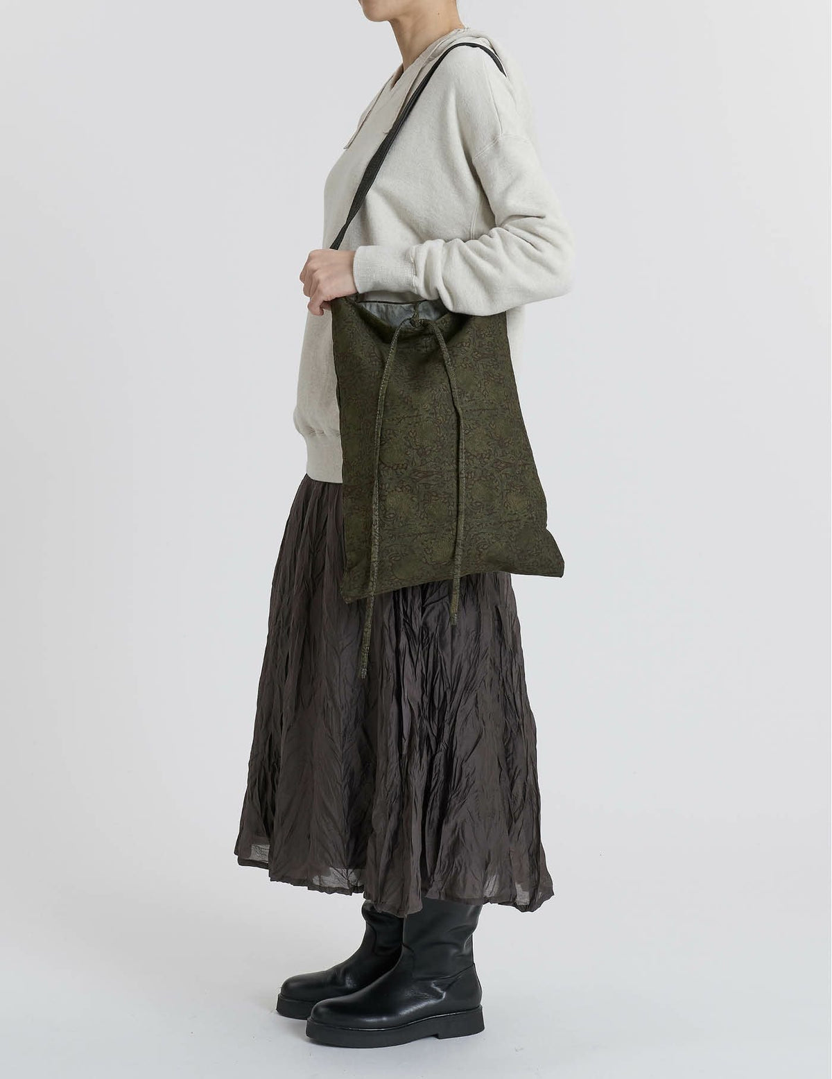 WILLOW BOUGHS/PIMPERNEL 製品染ワンショルダーバッグ