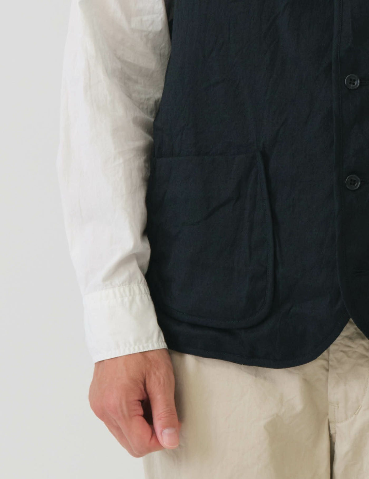 WO/SI ワッシャータンブラーパイピングベスト