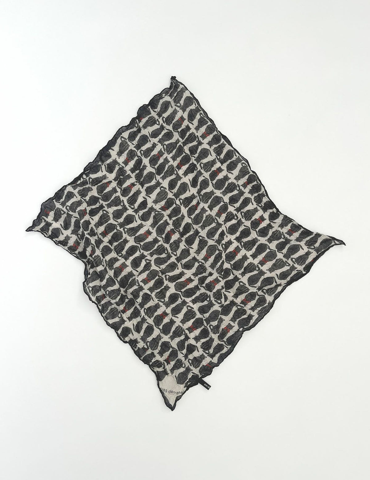 【オンライン限定】cat patrol print スカーフ