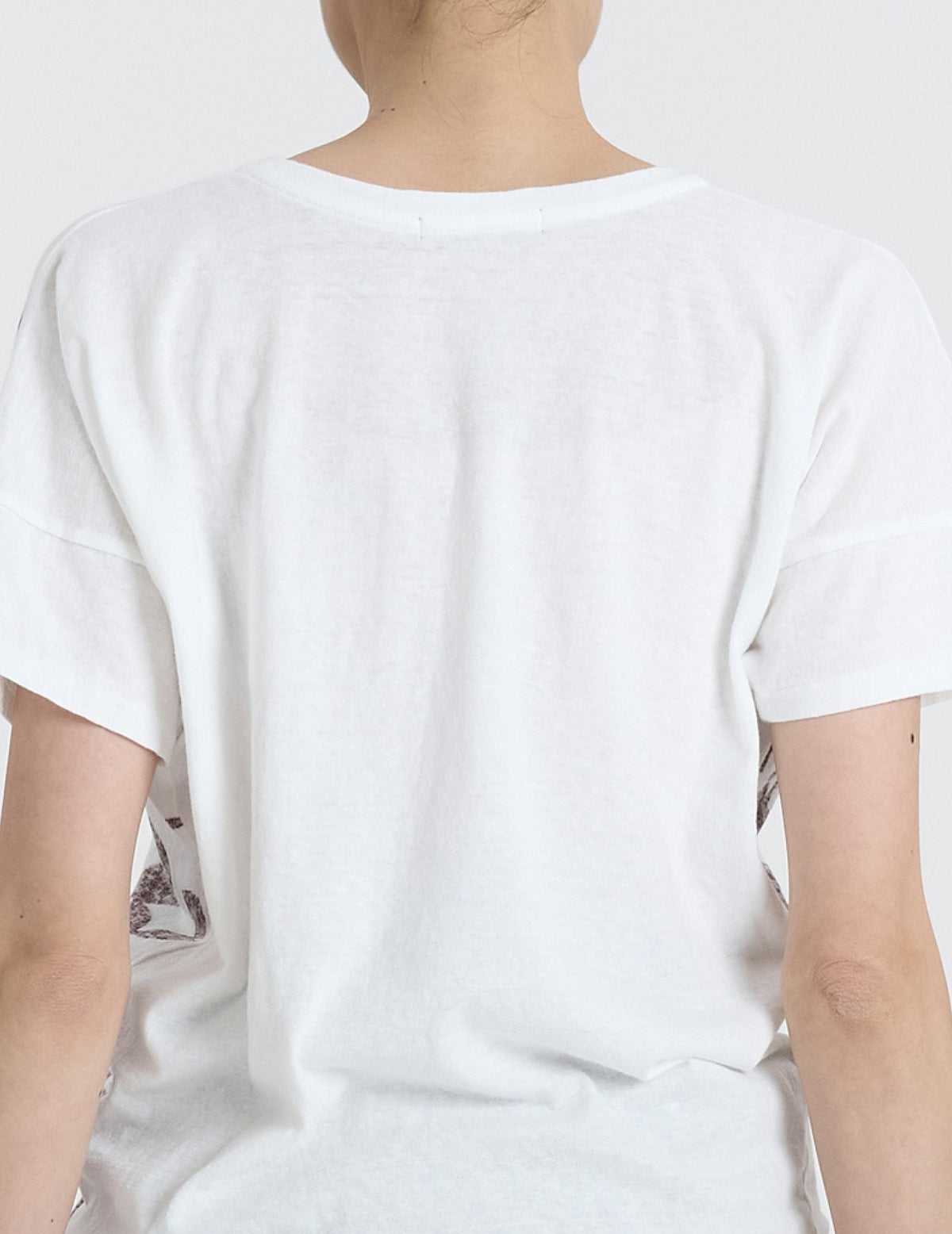 透かしプリント Tシャツ