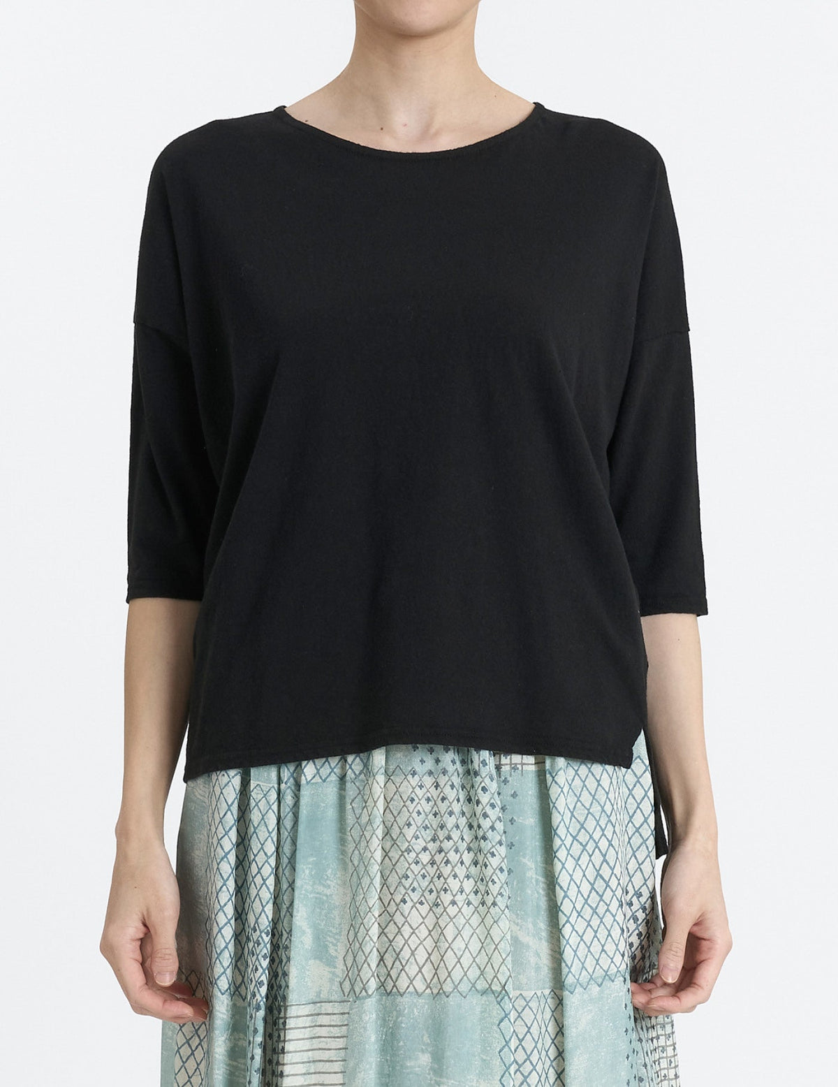 綿麻天竺 プルオーバー