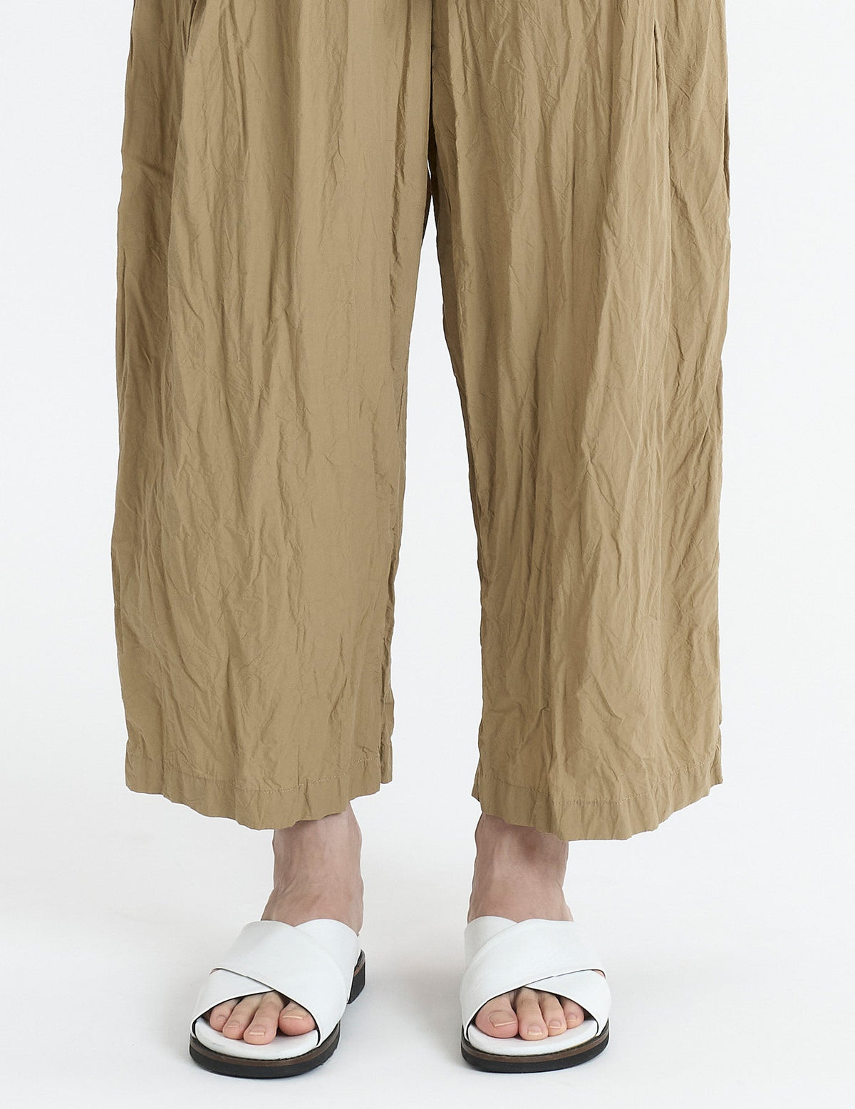 80タイプライターしわ加工 パンツ