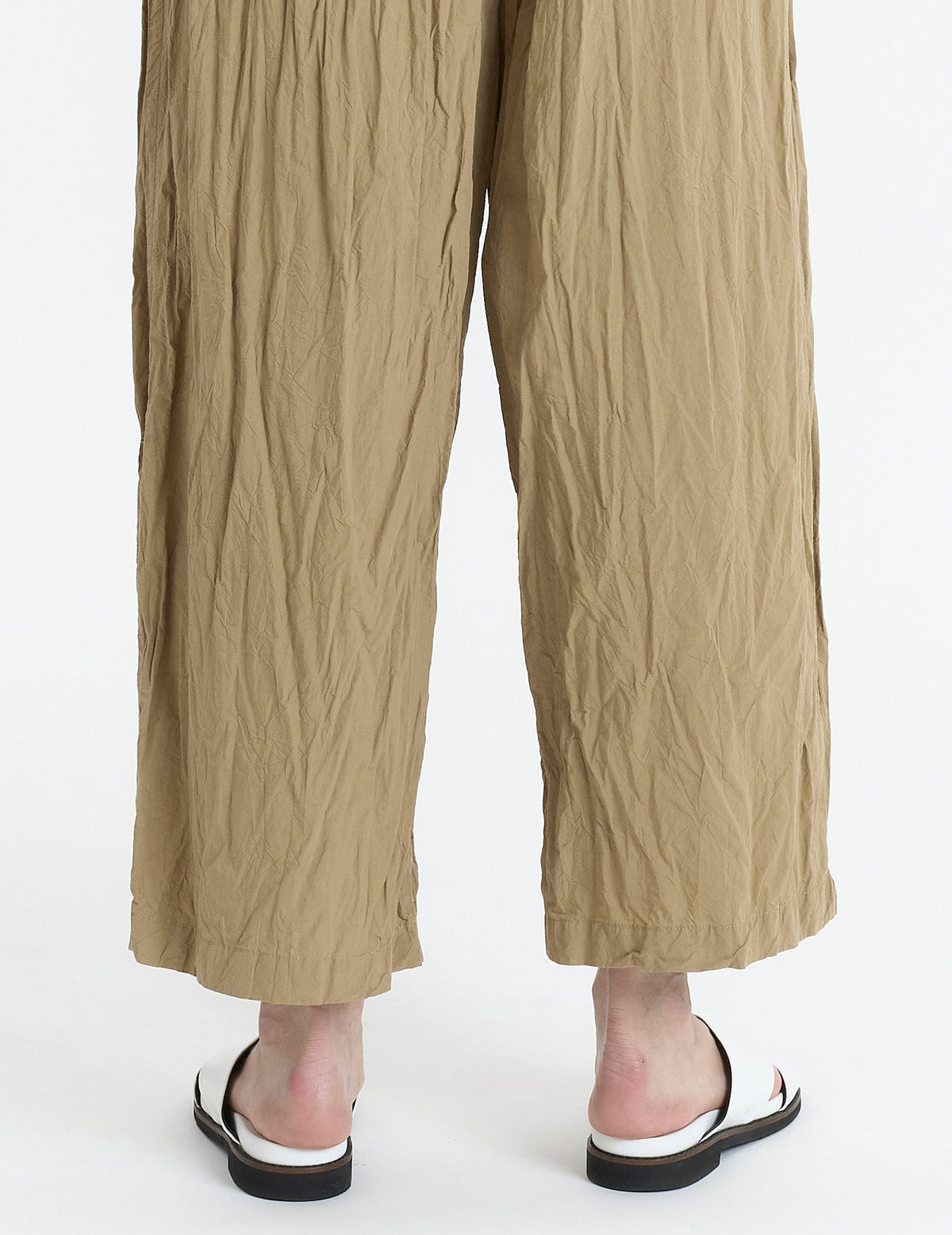 80タイプライターしわ加工 パンツ