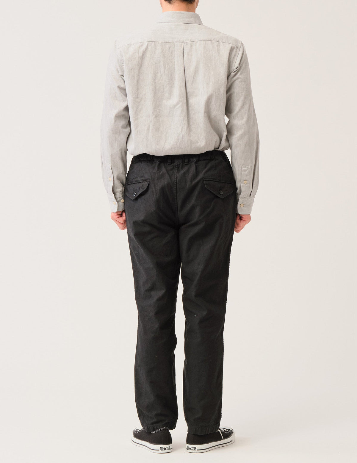 CO/LIバックサテンテーパードパンツ