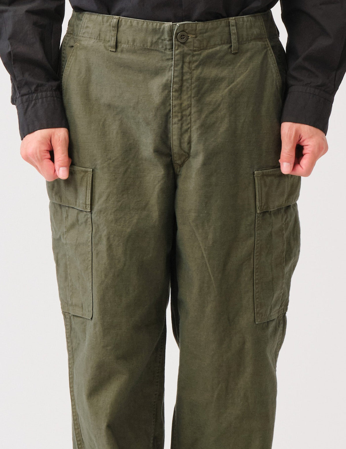 CO/LIバックサテンM-51タイプワイドテーパードパンツ