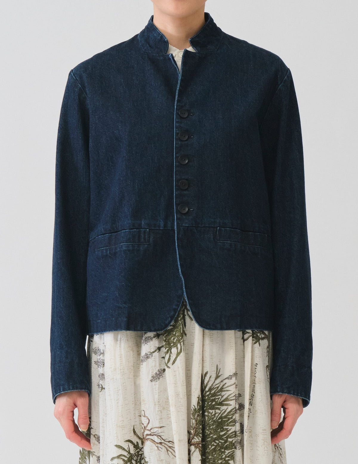 NATURAL SRUB DENIM ジャケット