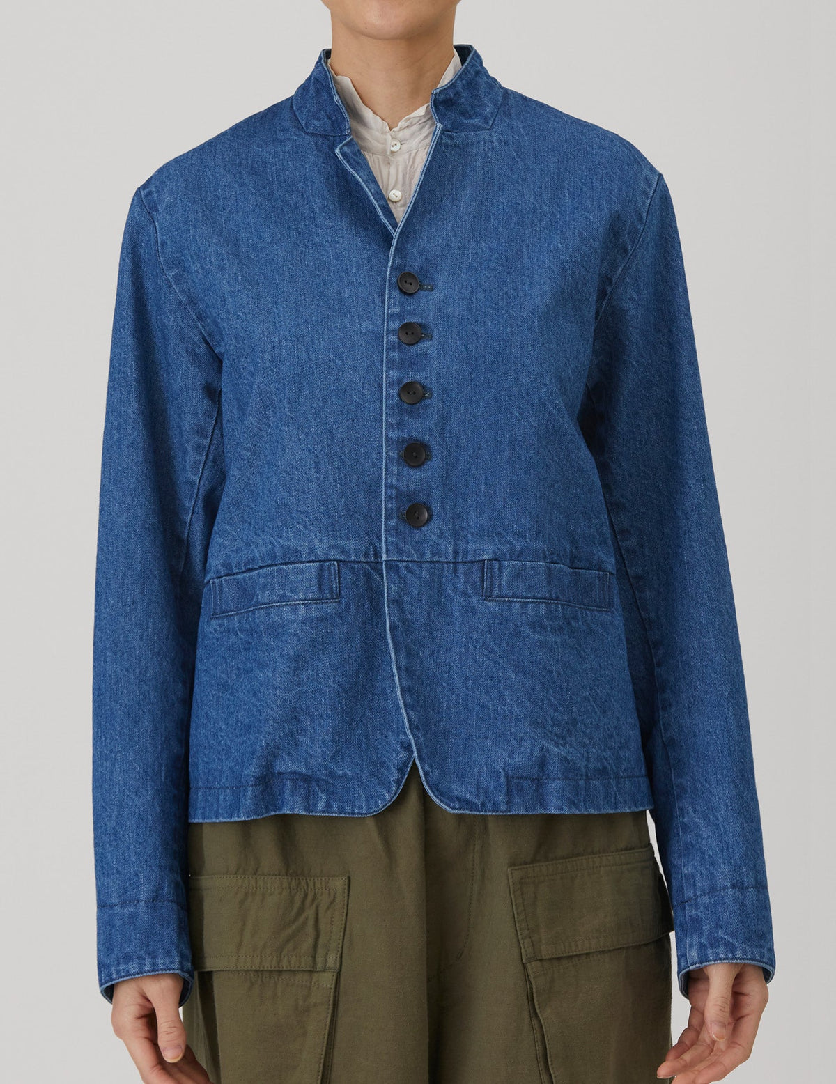 NATURAL SRUB DENIM ジャケット