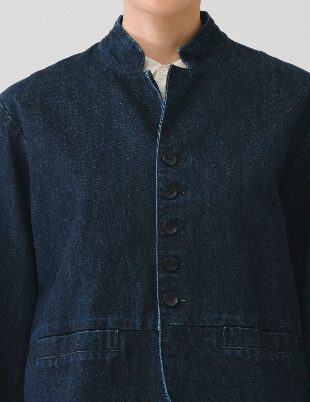 NATURAL SRUB DENIM ジャケット