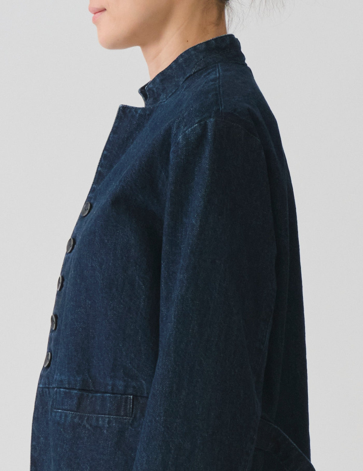 NATURAL SRUB DENIM ジャケット