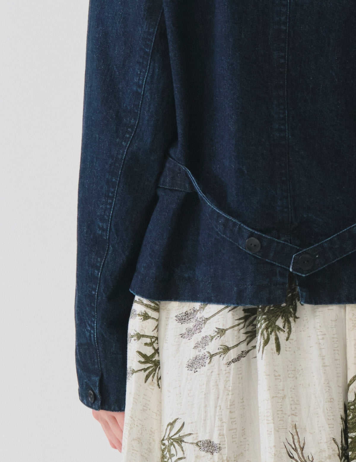 NATURAL SRUB DENIM ジャケット