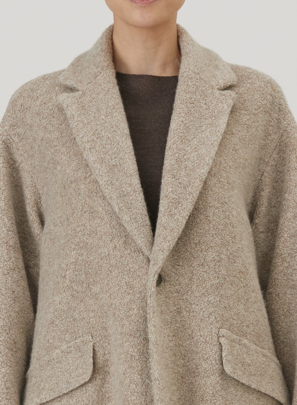 Relax cashmere ロングコート
