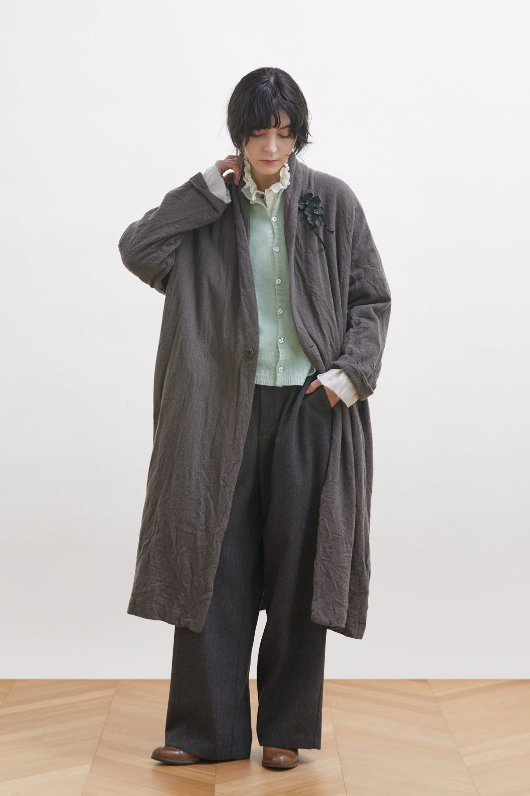 Cashmere Boile GauN Coat