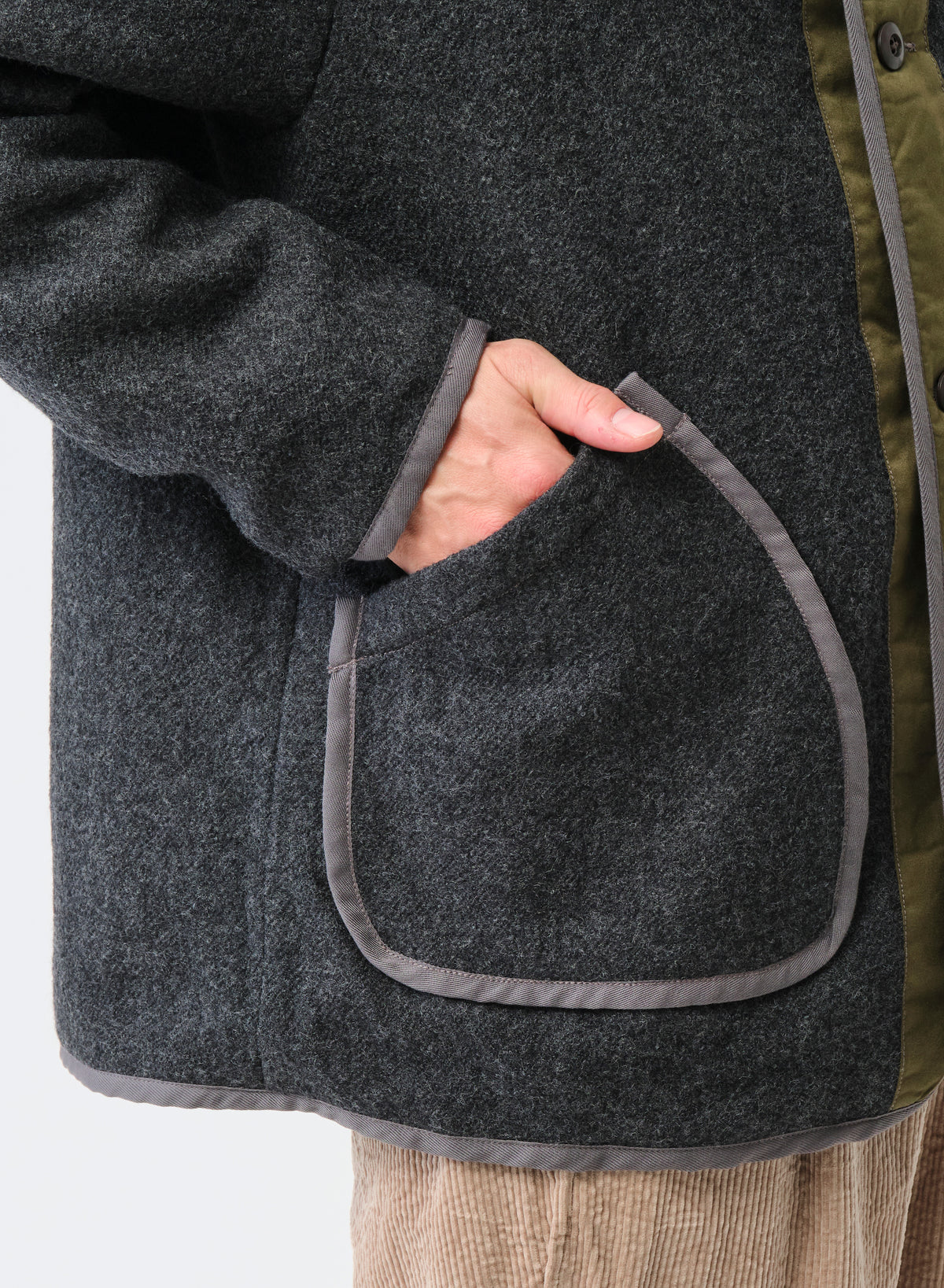 CO/NYオックス3WAYフーデットコート
