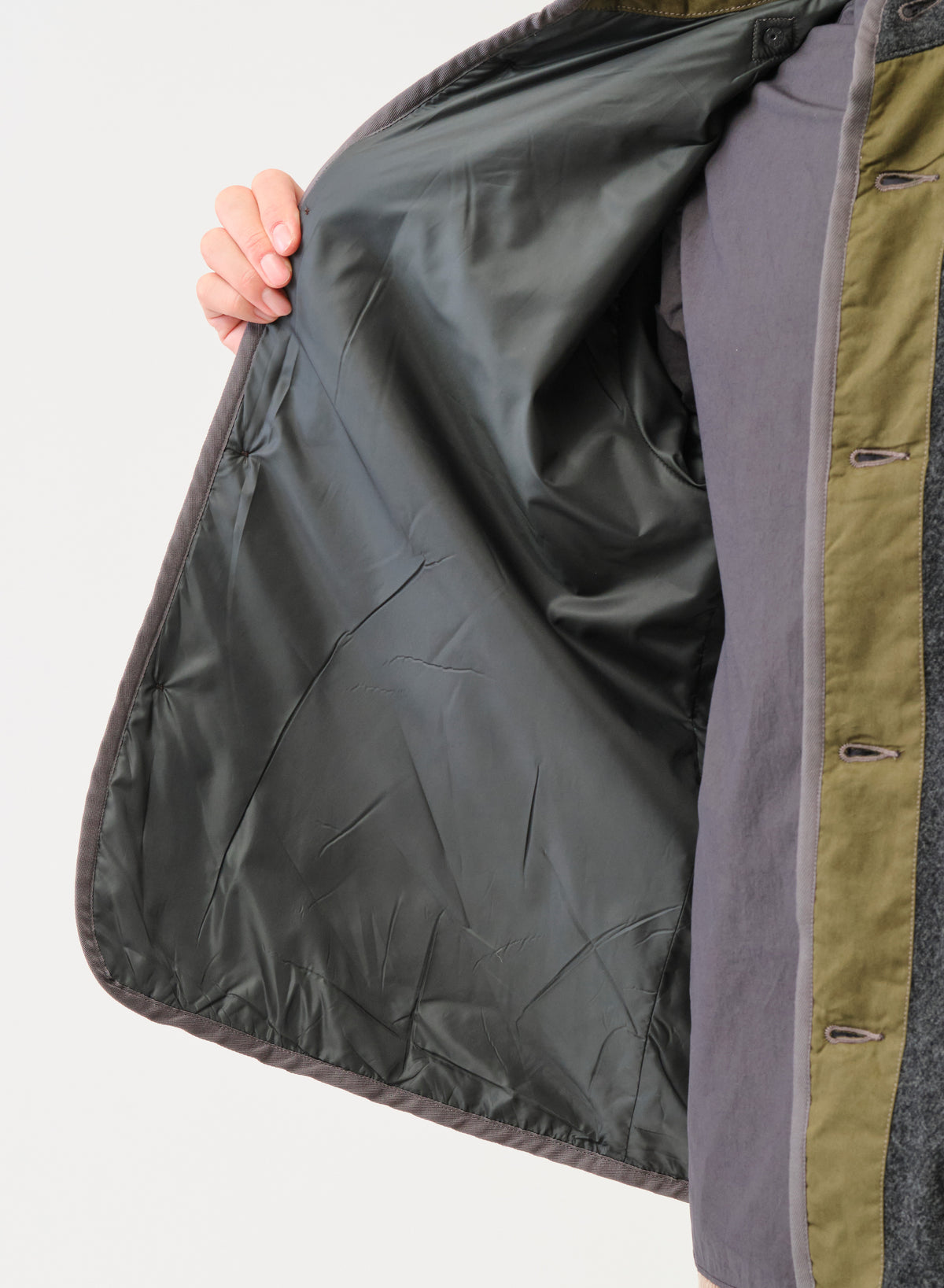CO/NYオックス3WAYフーデットコート