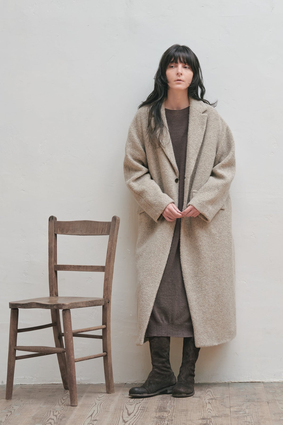 Relax Cashmere Long Coat