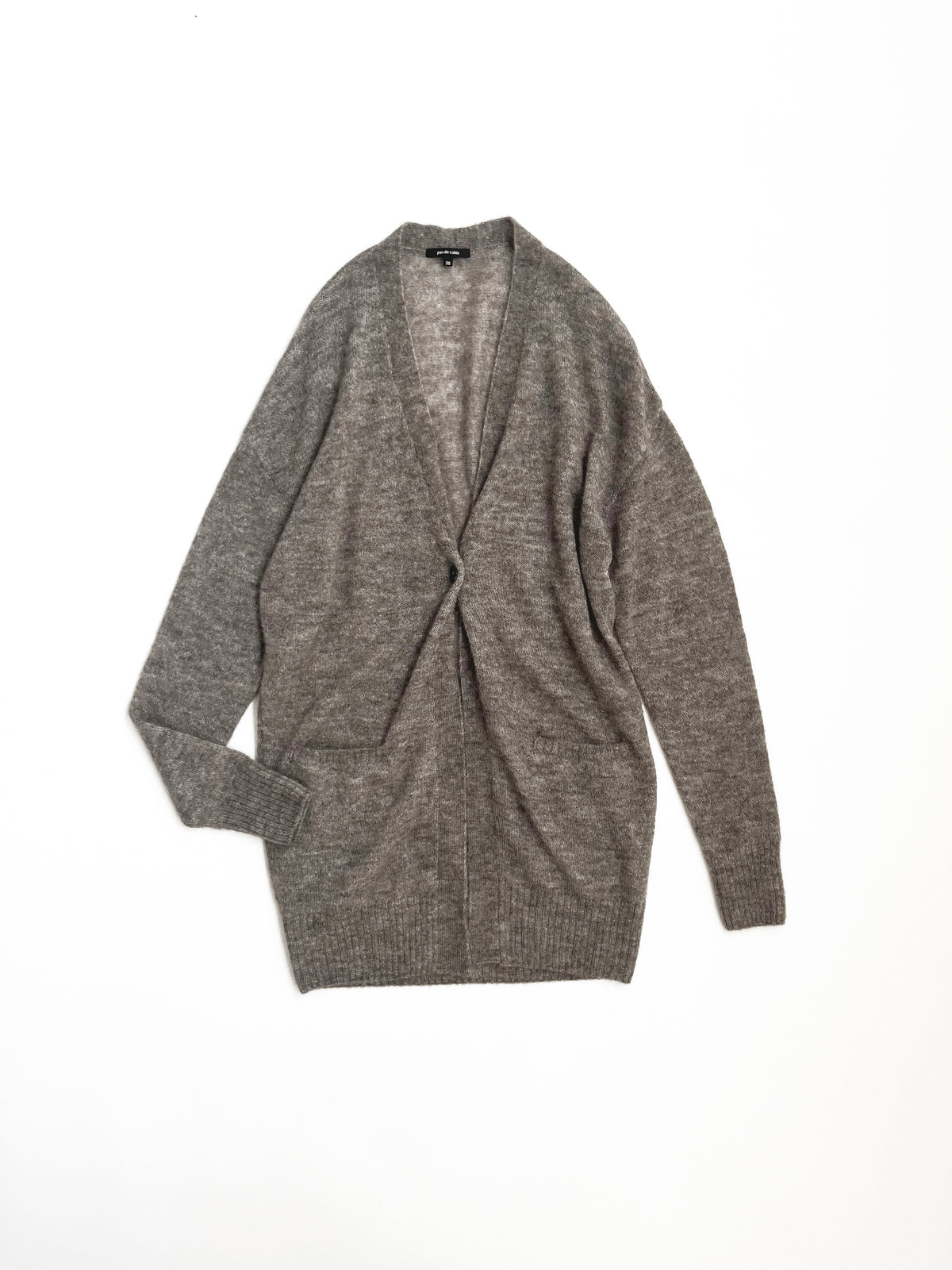 ベビーアルパカ カーディガン