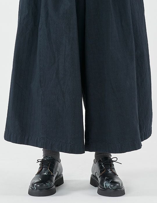 プリント レザーシューズ