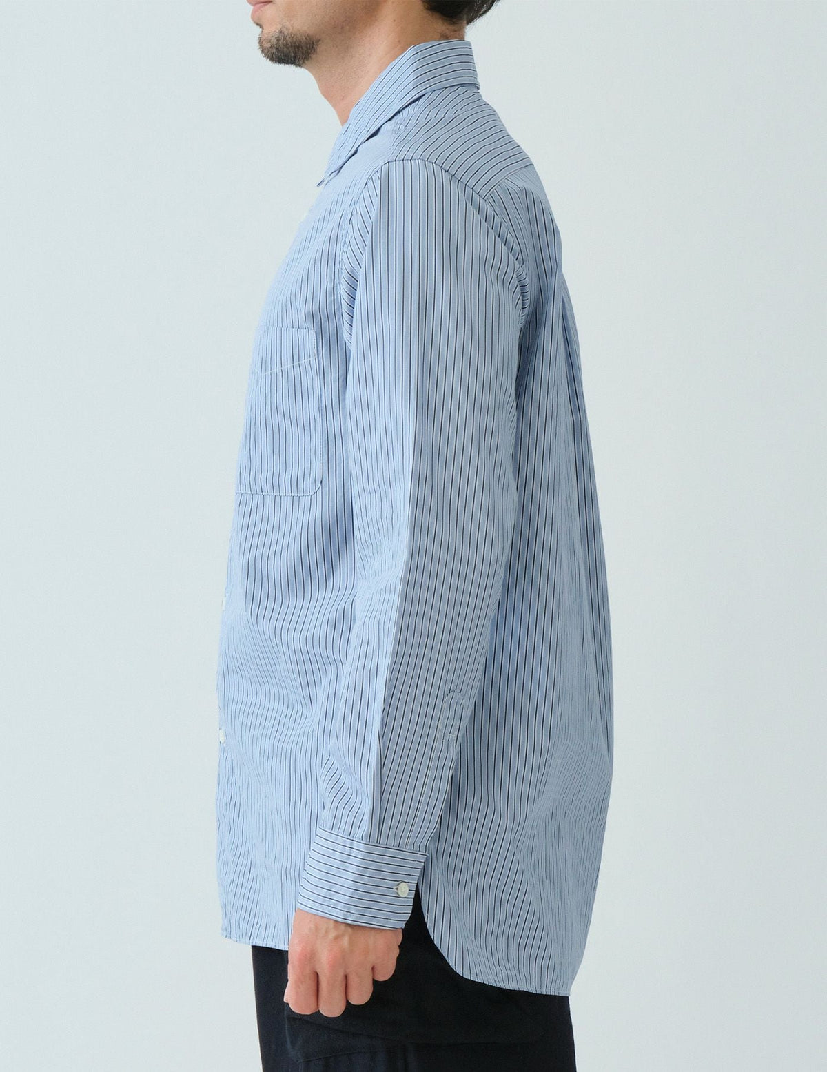 THOMAS MAISONストライプレギュラーカラーシャツ