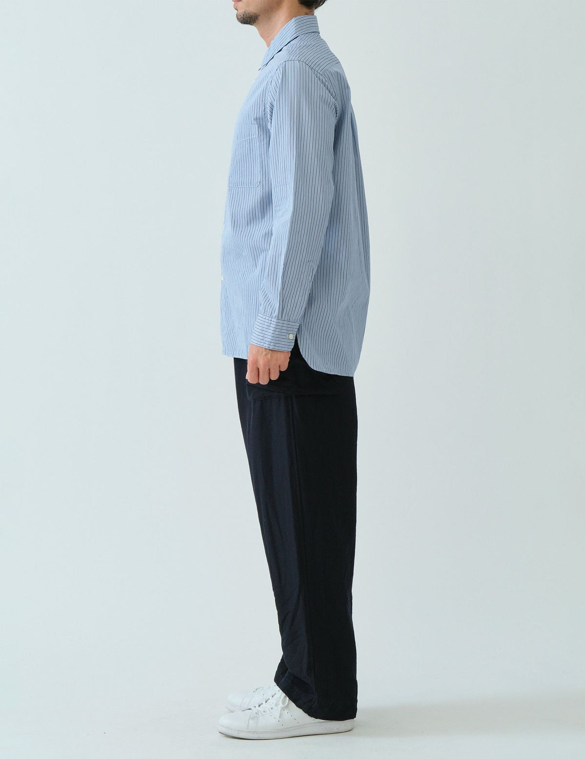 THOMAS MAISONストライプレギュラーカラーシャツ