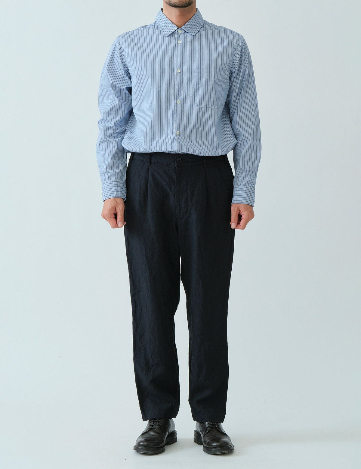THOMAS MAISONストライプレギュラーカラーシャツ