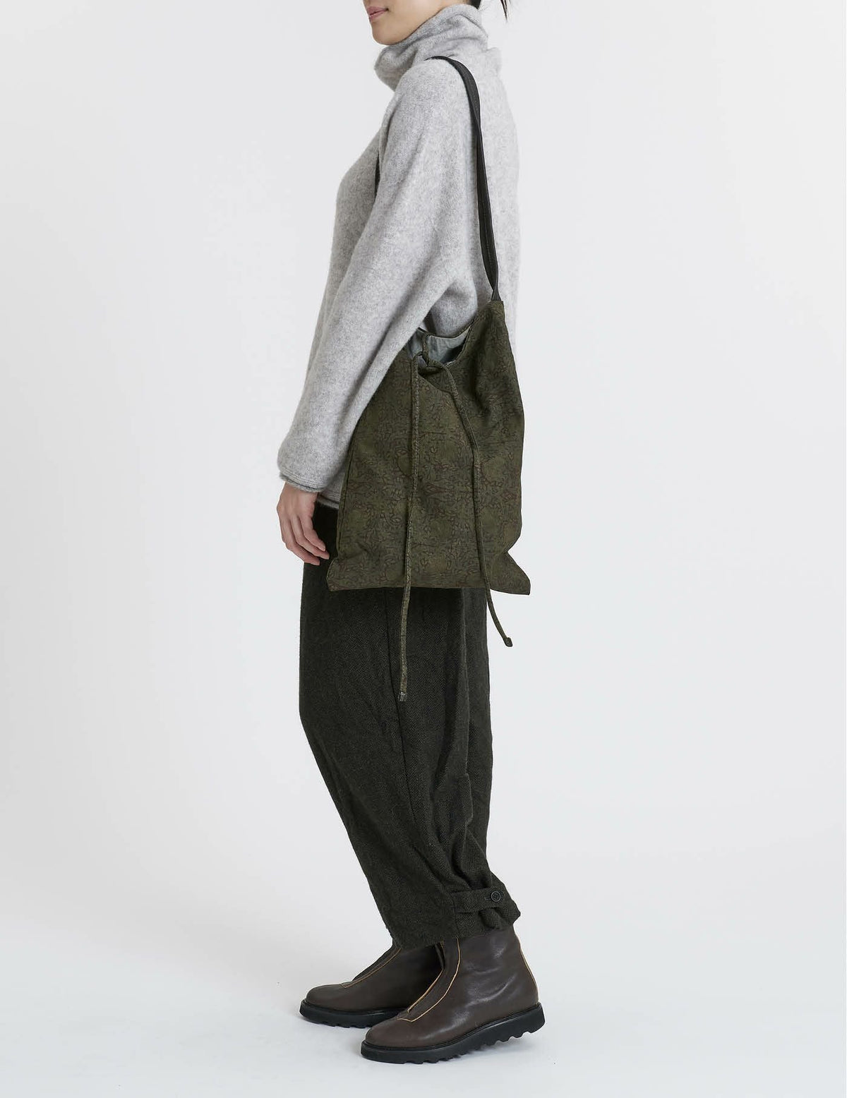 WILLOW BOUGHS/PIMPERNEL 製品染ワンショルダーバッグ