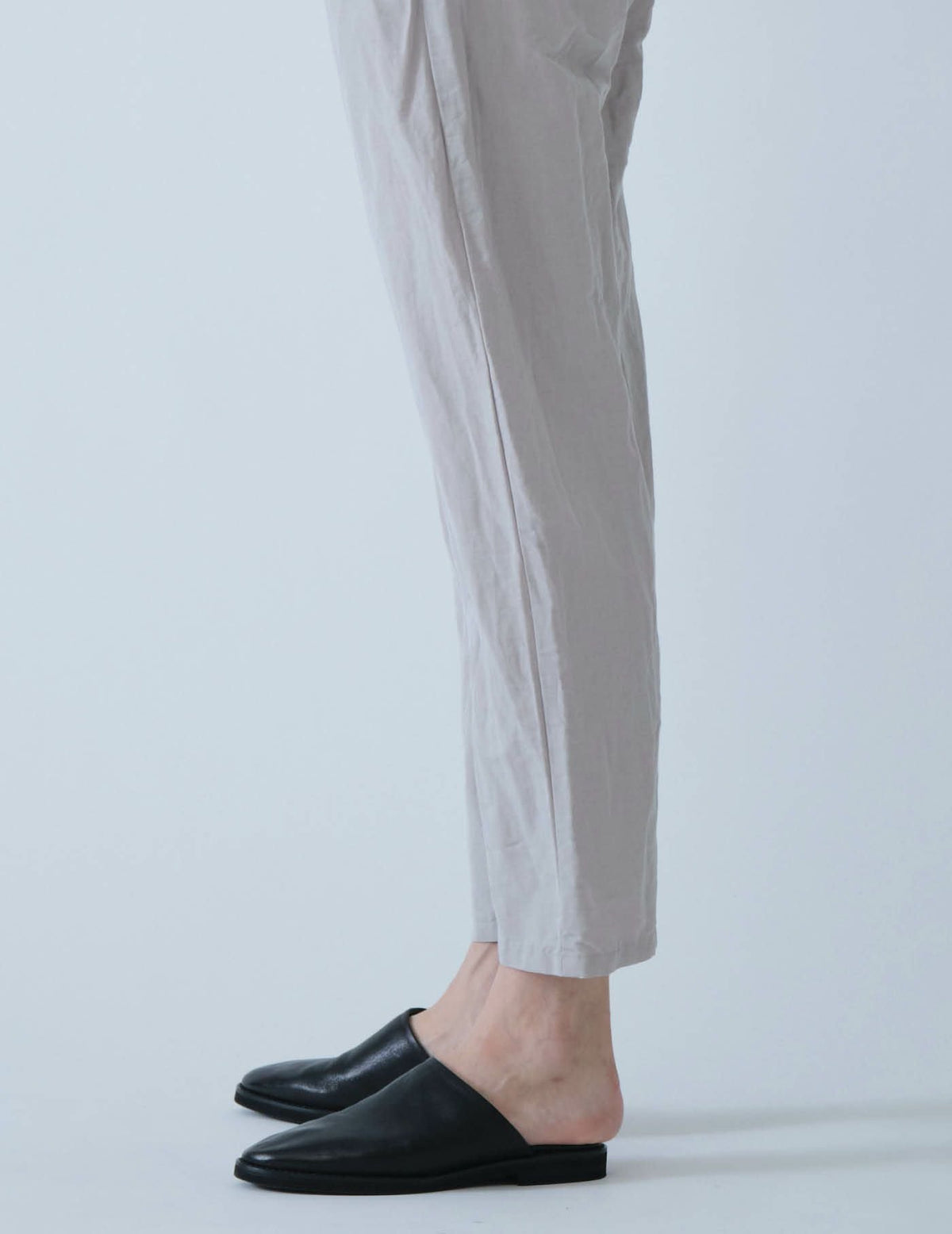 リネンコットン高密度 パンツ