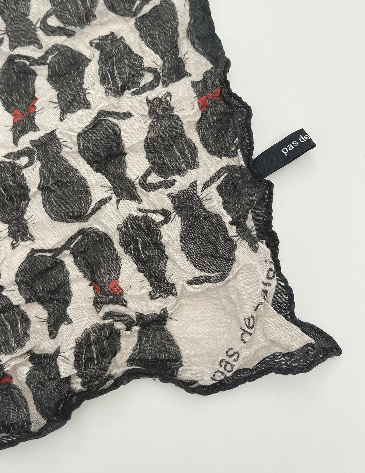 【オンライン限定】cat patrol print スカーフ