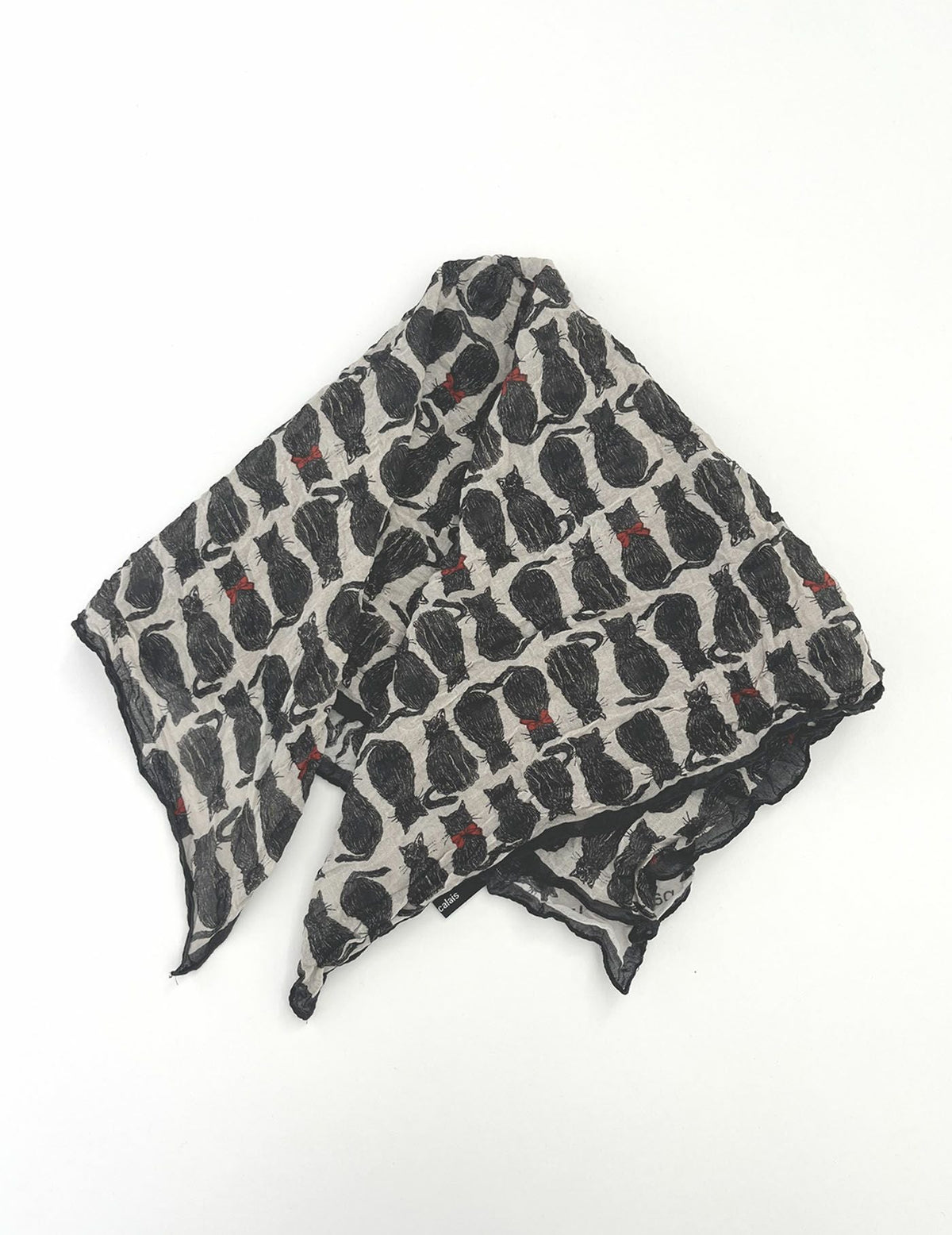 【オンライン限定】cat patrol print スカーフ