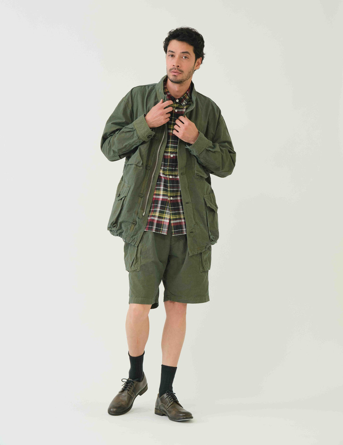 CO/HEMPウェザーM65タイプジャケット
