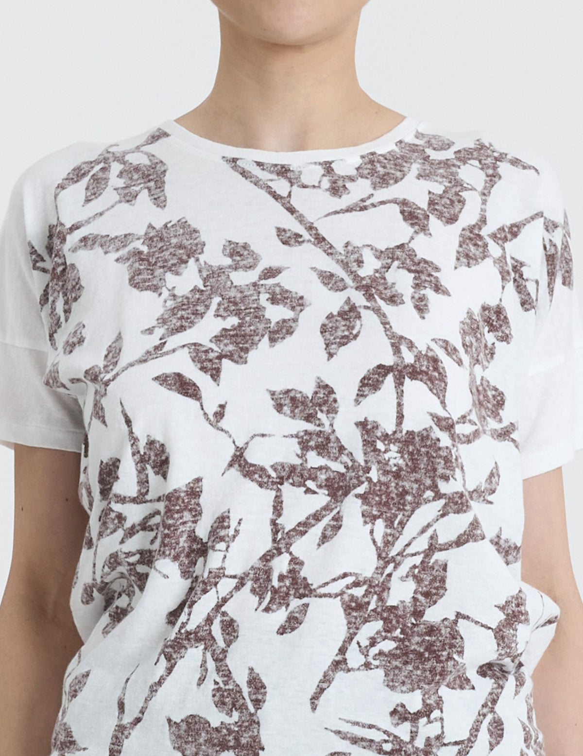 透かしプリント Tシャツ