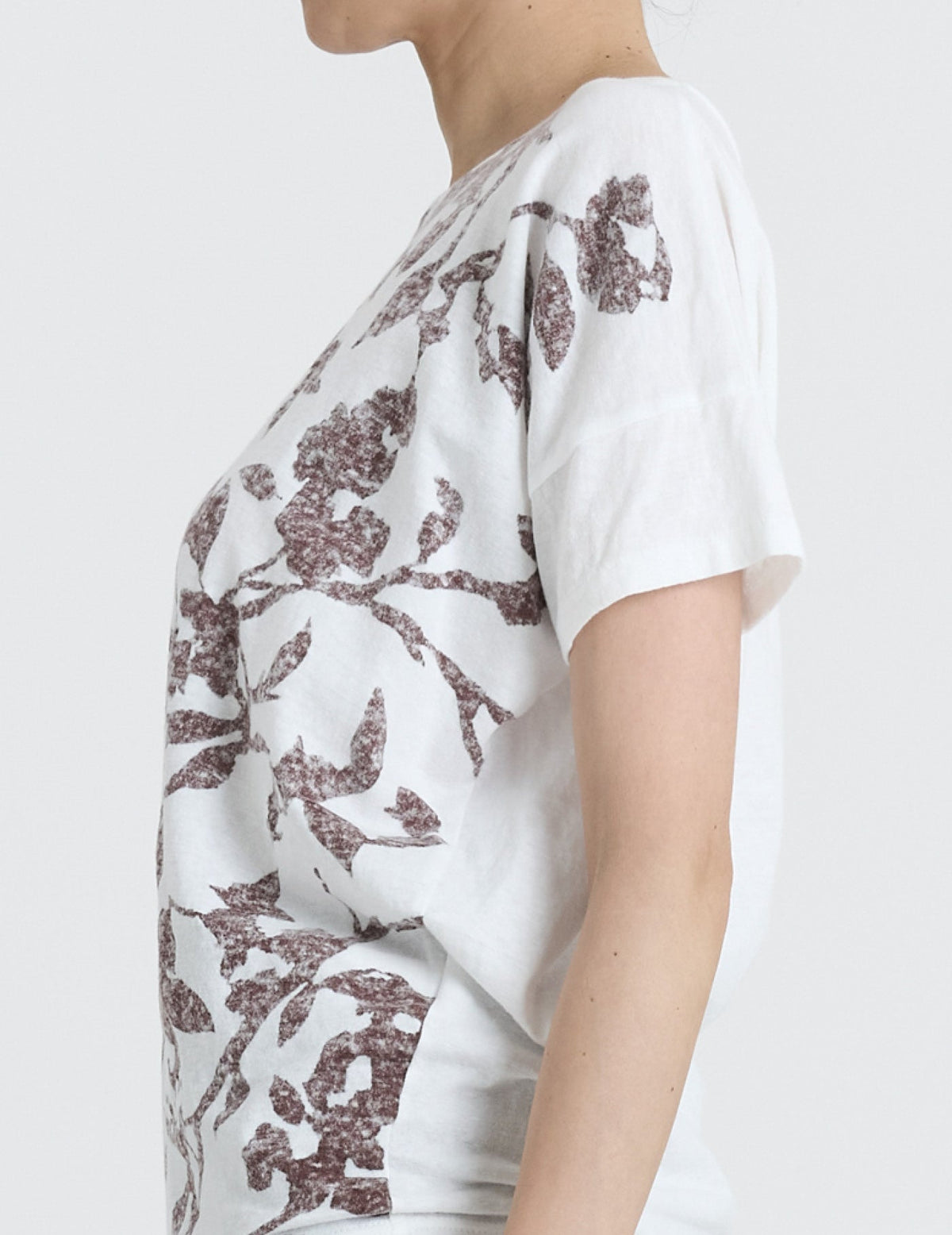 透かしプリント Tシャツ