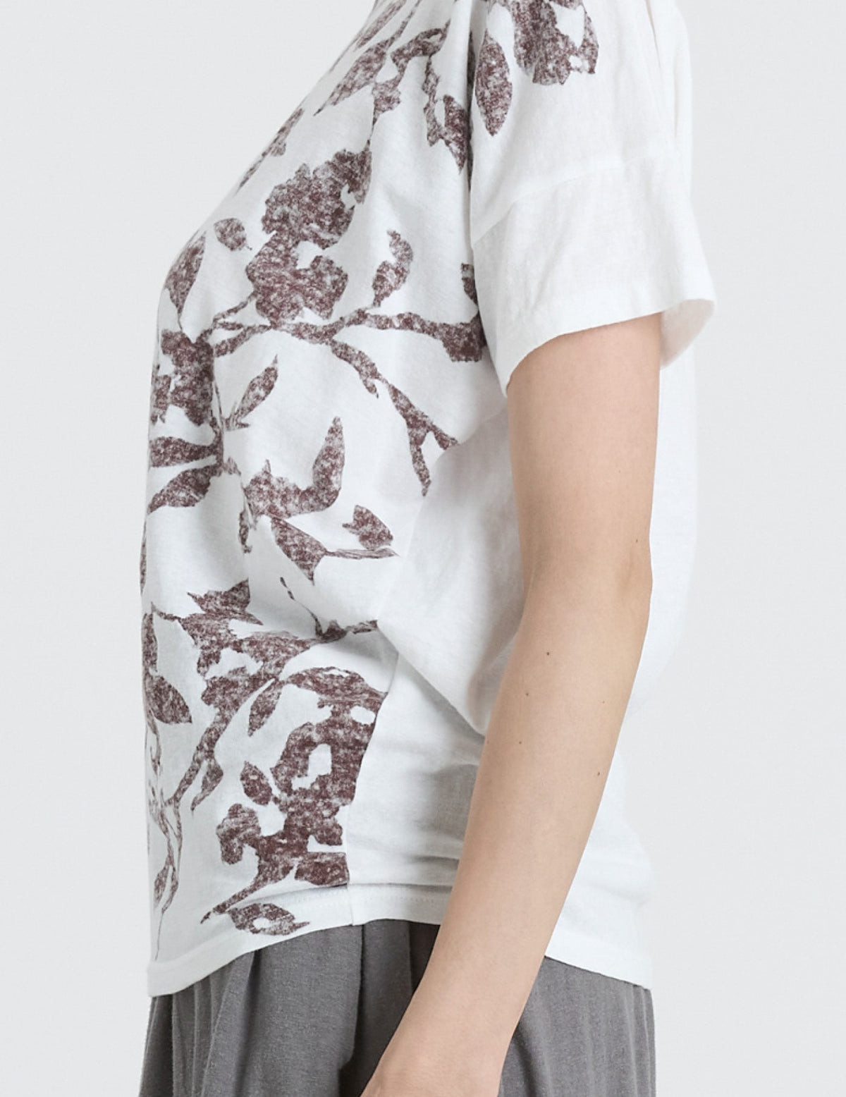 透かしプリント Tシャツ