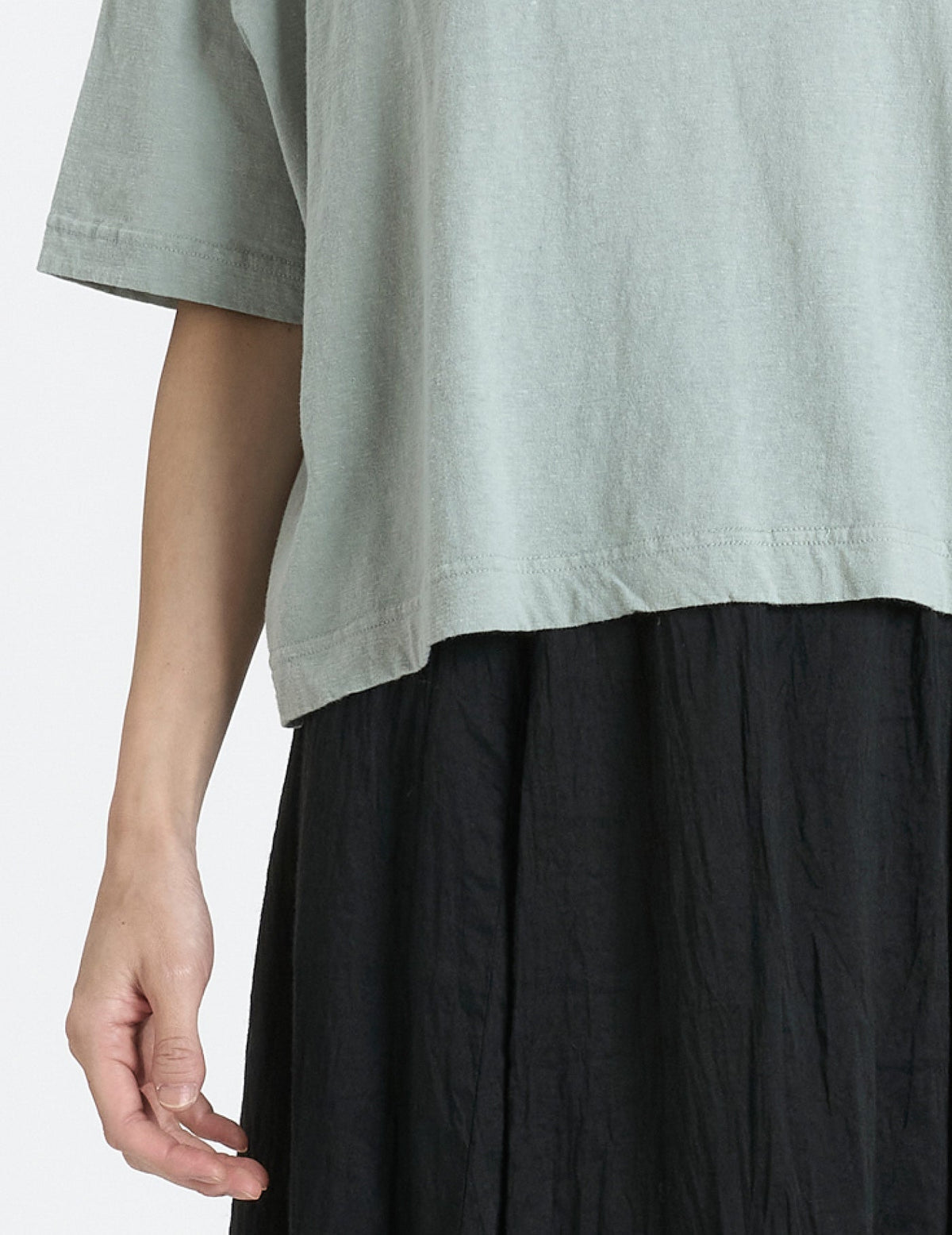 ラフィ＆MVS天竺 ワイドTシャツ