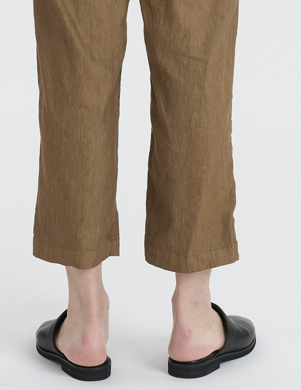 リネンレーヨンストレッチ パンツ