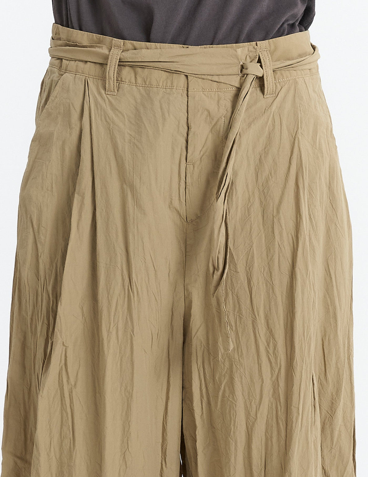 80タイプライターしわ加工 パンツ