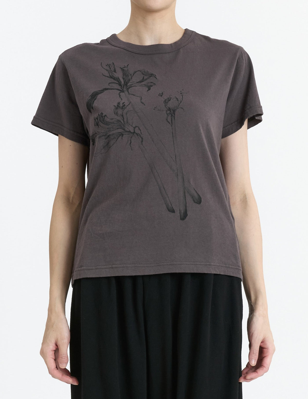 ラフィ＆MVS天竺 プリントTシャツ