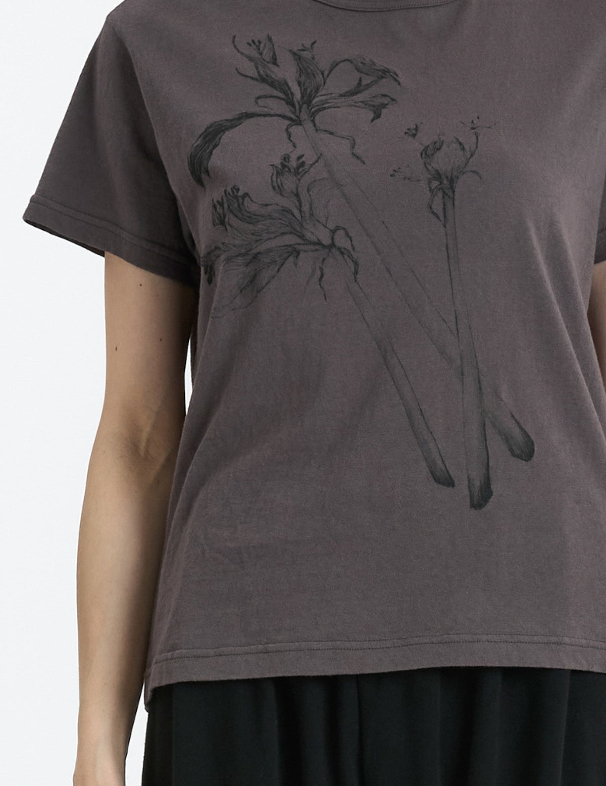 ラフィ＆MVS天竺 プリントTシャツ