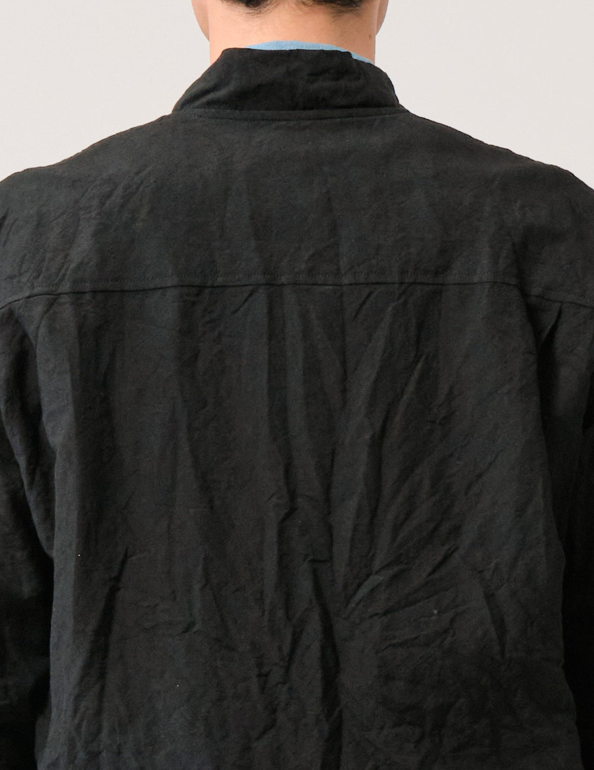 WO/LIワッシャーフロントZIPショートジャケット