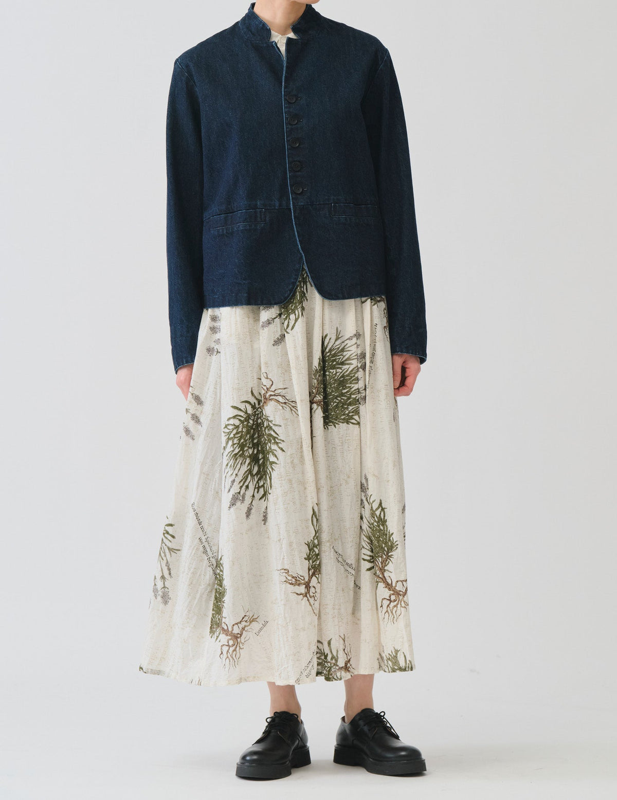 NATURAL SRUB DENIM ジャケット