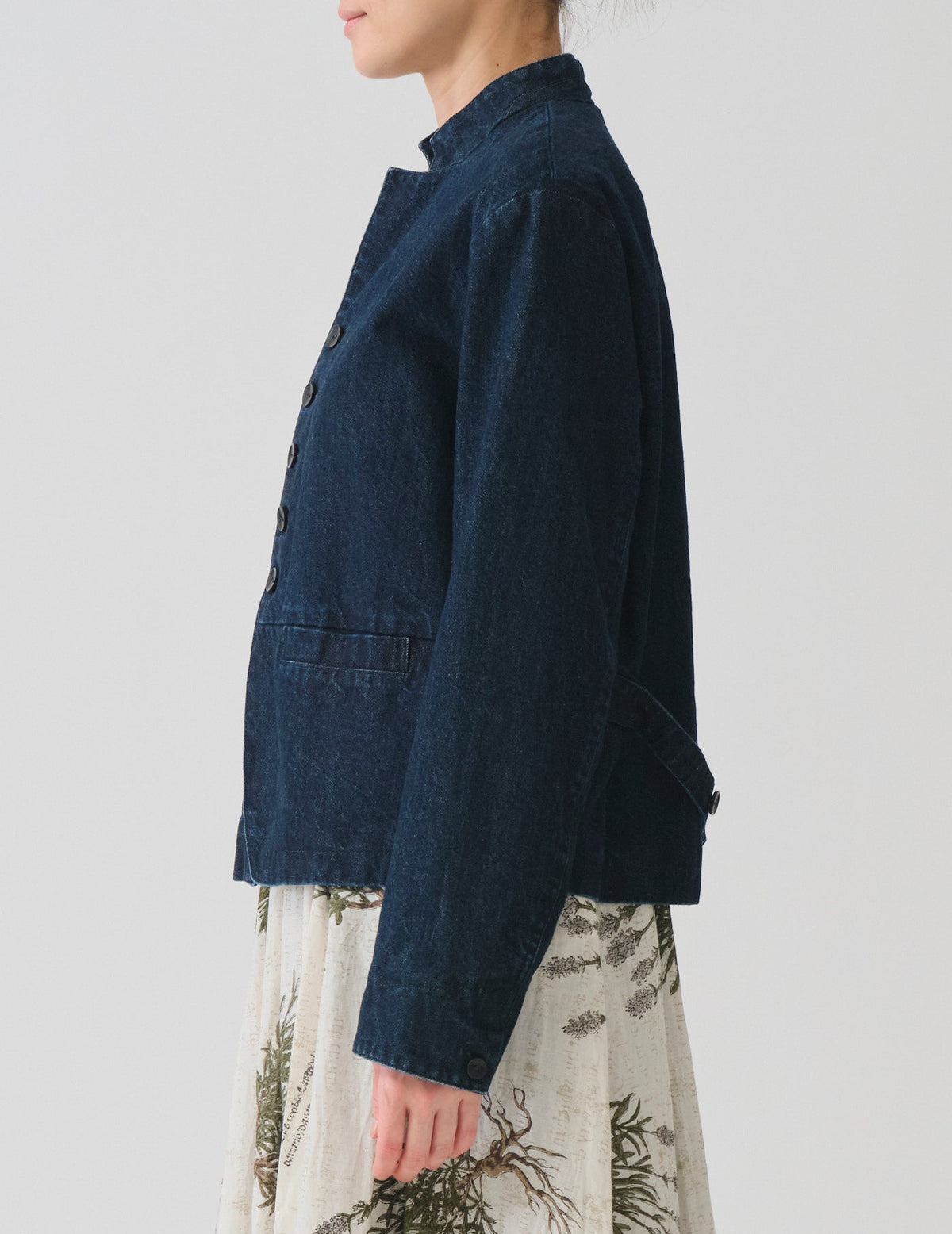 NATURAL SRUB DENIM ジャケット