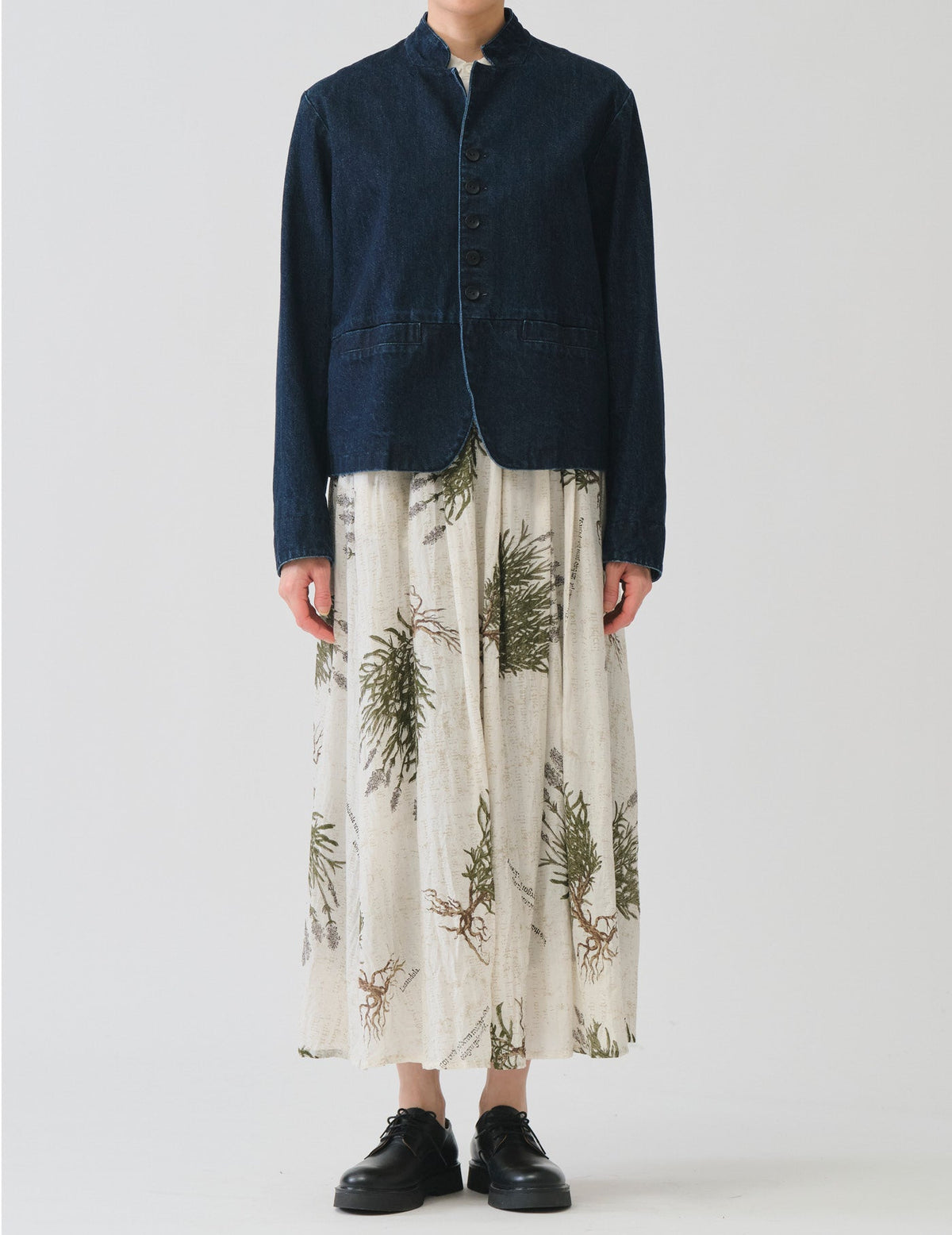 NATURAL SRUB DENIM ジャケット