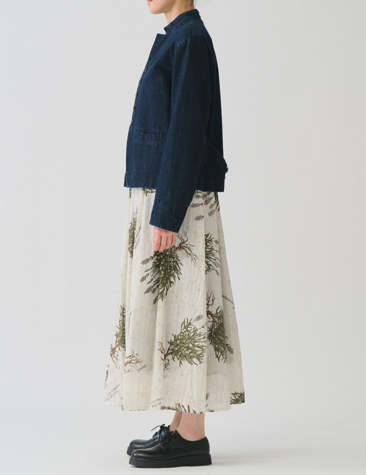 NATURAL SRUB DENIM ジャケット