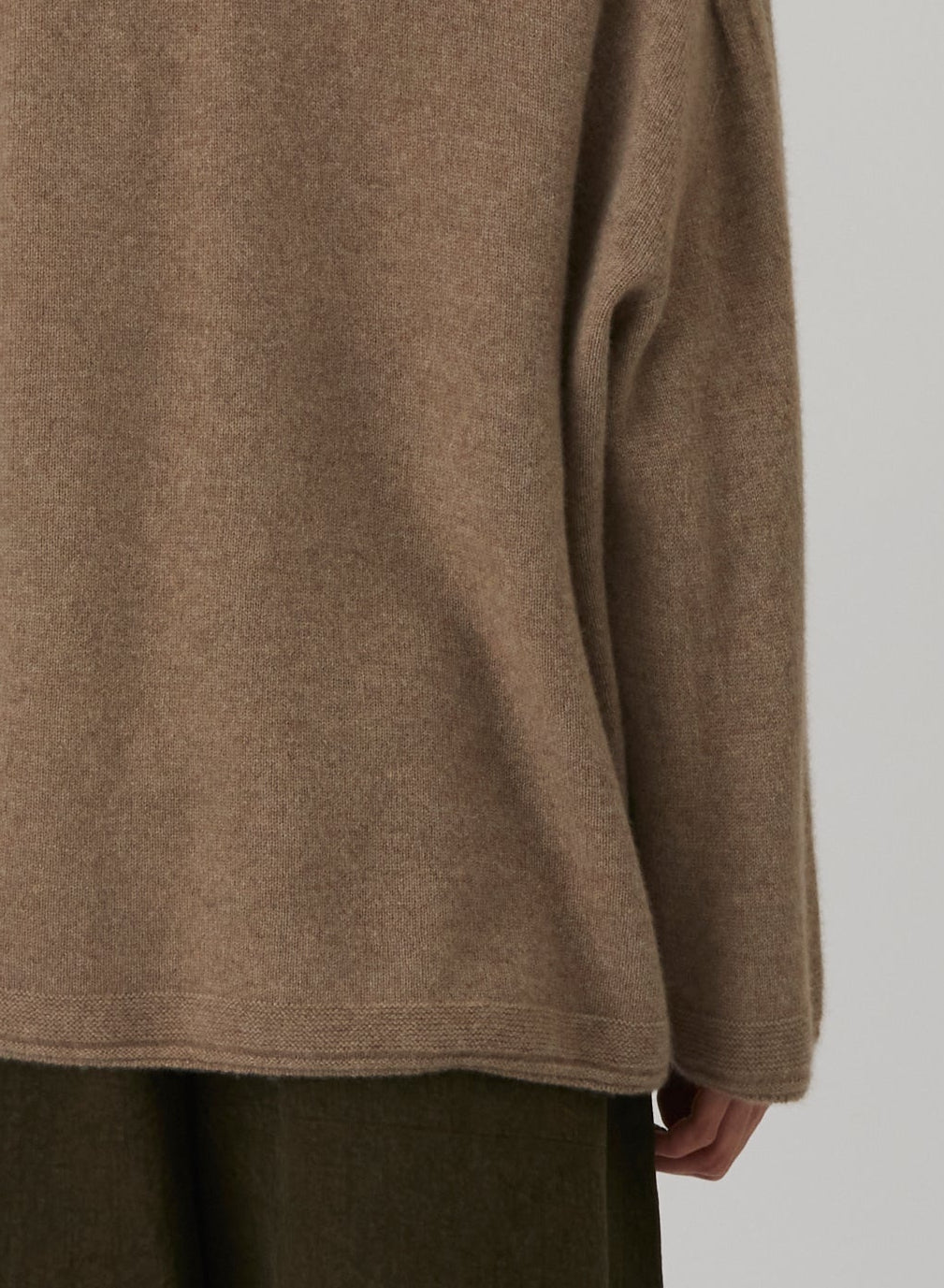 Pure Cashmere 100% Eyelet Square Cardigan