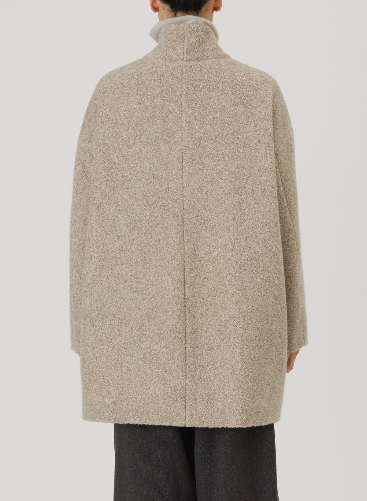 Relax cashmere ハーフコート
