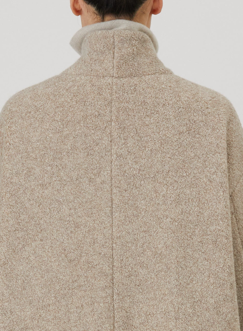 Relax cashmere ハーフコート