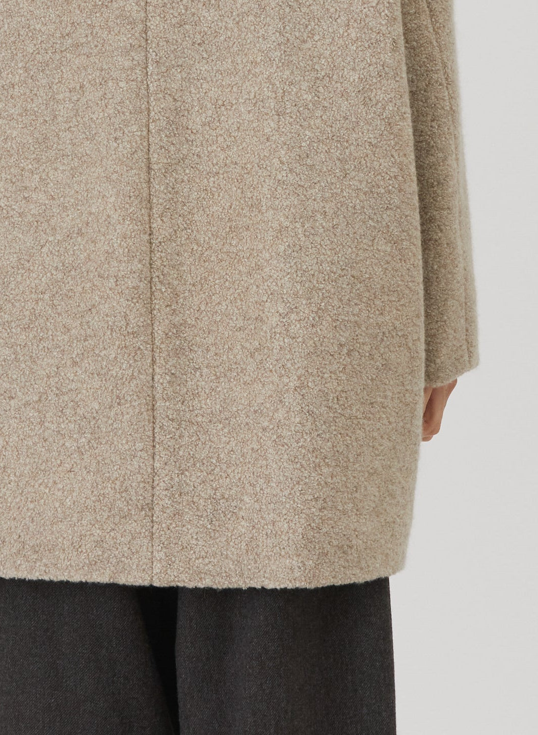 Relax cashmere ハーフコート